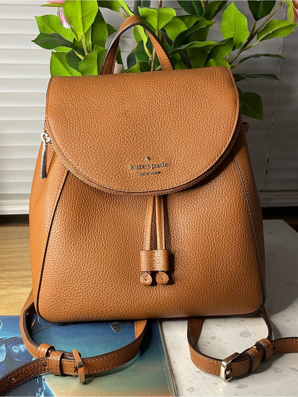 Kate SpadeLeather Leila Backpack